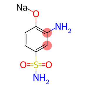 3-Amino-4-sodiooxybenzenesulfonamide