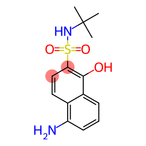 5-Amino-N-tert-butyl-1-hydroxy-2-naphthalenesulfonamide