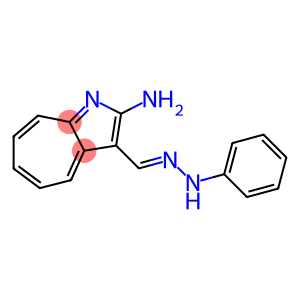 2-Aminocyclohepta[b]pyrrole-3-carbaldehyde phenyl hydrazone