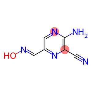 2-Amino-5-[(hydroxyimino)methyl]pyrazine-3-carbonitrile