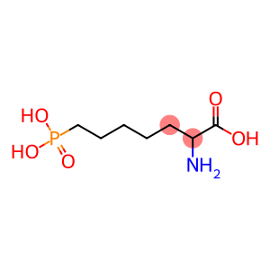 2-Amino-7-phosphoheptanoic acid