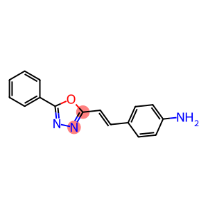 2-(4-Aminostyryl)-5-phenyl-1,3,4-oxadiazole