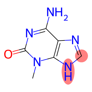 6-Amino-3-methyl-9H-purin-2(3H)-one