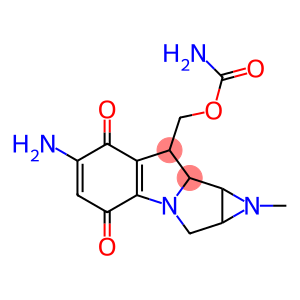 6-Amino-8-(aminocarbonyloxymethyl)-1-methyl-1,1a,2,8,8a,8b-hexahydroazirino[2',3':3,4]pyrrolo[1,2-a]indole-4,7-dione