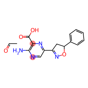 [2-Amino-5-[(4,5-dihydro-5-phenylisoxazol)-3-yl]pyrazine-3-carboxylic acid ethyl]1-oxide