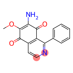 7-Amino-6-methoxy-1-phenylisoquinoline-5,8-dione