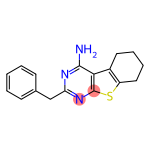 4-Amino-5,6,7,8-tetrahydro-2-benzyl[1]benzothieno[2,3-d]pyrimidine