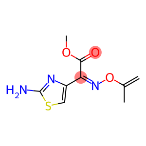 (2-Amino-4-thiazolyl)[(Z)-(isopropenyloxy)imino]acetic acid methyl ester