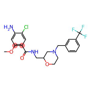 4-Amino-5-chloro-2-methoxy-N-[[4-(3-trifluoromethylbenzyl)-2-morpholinyl]methyl]benzamide