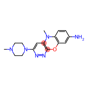 8-Amino-5-methyl-3-(4-methyl-1-piperazinyl)-5H-pyridazino[3,4-b][1,4]benzoxazine