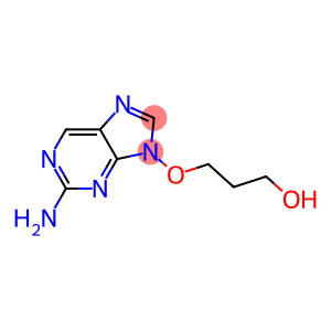 2-Amino-9-(3-hydroxypropyloxy)-9H-purine