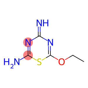 2-Amino-6-ethoxy-4H-1,3,5-thiadiazin-4-imine