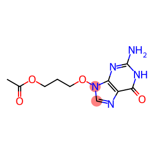 2-Amino-9-(3-acetyloxypropyloxy)-9H-purin-6(1H)-one