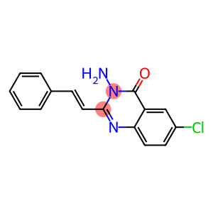 3-Amino-6-chloro-2-[(E)-2-phenylethenyl]quinazolin-4(3H)-one