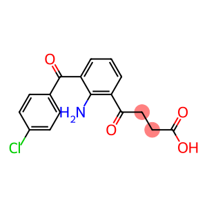 4-[2-Amino-3-(4-chlorobenzoyl)phenyl]-4-oxobutyric acid