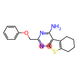 4-Amino-5,6,7,8-tetrahydro-2-phenoxymethyl[1]benzothieno[2,3-d]pyrimidine