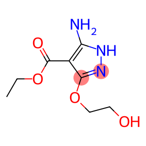 5-Amino-3-(2-hydroxyethoxy)-1H-pyrazole-4-carboxylic acid ethyl ester