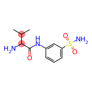 2-amino-N-[3-(aminosulfonyl)phenyl]-3-methylbutanamide