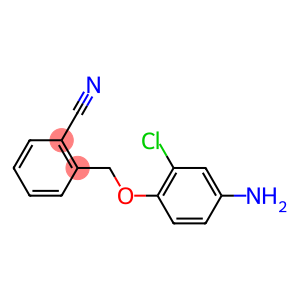 2-[(4-amino-2-chlorophenoxy)methyl]benzonitrile