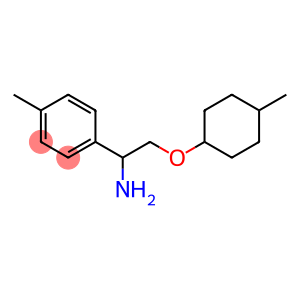 1-{1-amino-2-[(4-methylcyclohexyl)oxy]ethyl}-4-methylbenzene