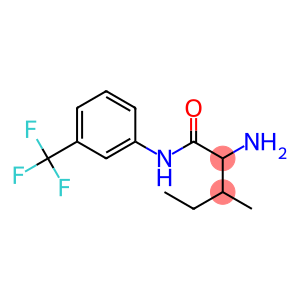 2-amino-3-methyl-N-[3-(trifluoromethyl)phenyl]pentanamide