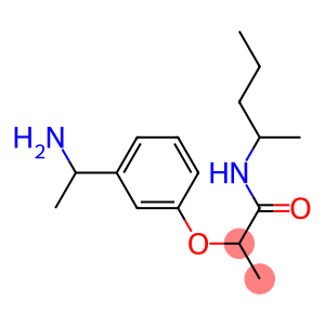 2-[3-(1-aminoethyl)phenoxy]-N-(pentan-2-yl)propanamide