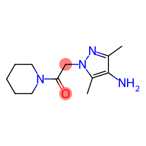 2-(4-amino-3,5-dimethyl-1H-pyrazol-1-yl)-1-(piperidin-1-yl)ethan-1-one