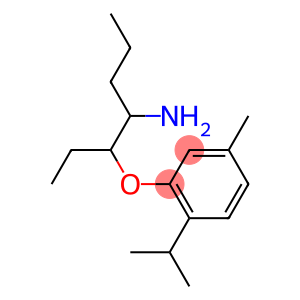 2-[(4-aminoheptan-3-yl)oxy]-4-methyl-1-(propan-2-yl)benzene